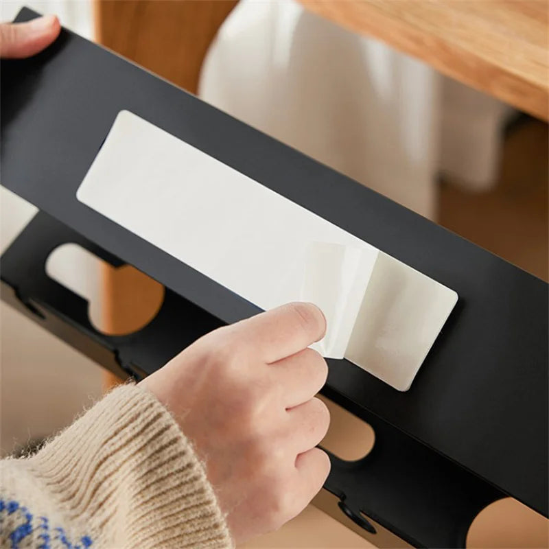 TidyDesk™ No-Drill Clamp-On Cable Tray